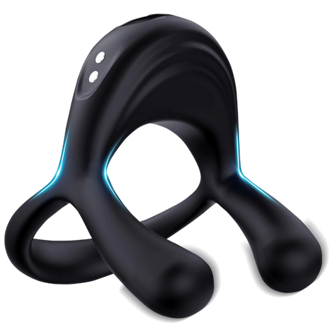 Amovibe Shadow Pulse Rechargeable Cock Ring - Vibrating Cock Rings