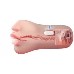 Amovibe Suction Kiss Sucking & Vibrating Mouth Strokers - - Realistic Butts And Vaginas