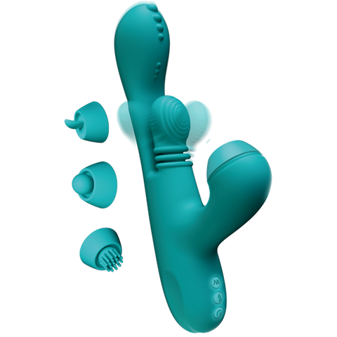 Amovibe Sensa Sway 10 Functions G-Spot Rabbit Vibrator - Rabbit Vibrators