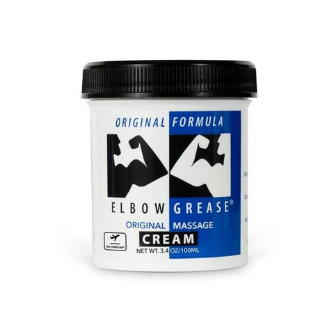 Elbow Grease Original Oil Based Massage Cream 100ml Long Lasting Lubrication - Massage Oils and Lubricants