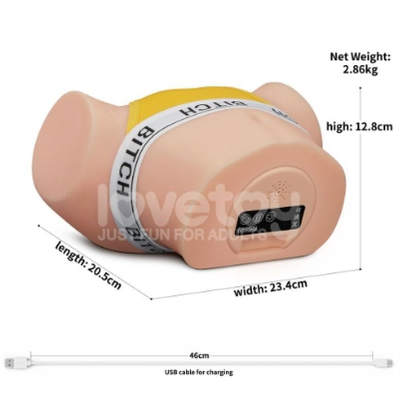 Lovetoy Streetgirls Sensation Pulse Masturbator With Thong Multi Function - - Masturbators and Strokers