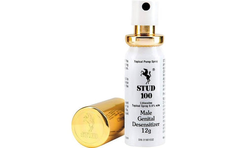 BMS Factory Stud 100 Male Delay Spray with Lidocaine Formula - Delay and Excite Sprays
