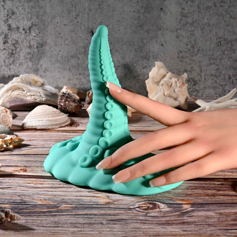 Evolved TENTACLE GRINDER Rechargeable Fantasy Grinder Pad with Textured Design - Vibrating Dildos