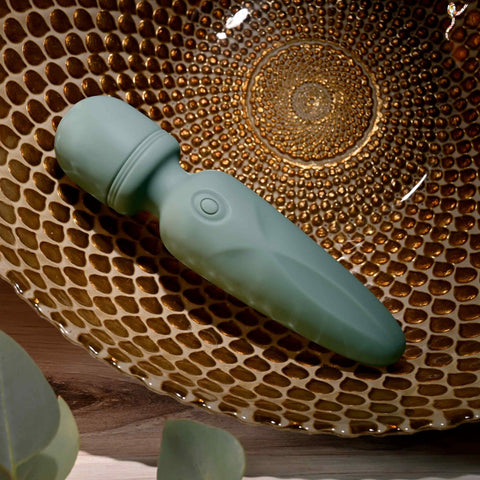 Evolved RUMBLE WAND USB Rechargeable Mini Massage Wand with Flexible Neck - Body Wands