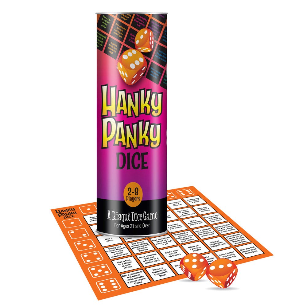 Little Genie Hanky Panky Couples Dice Game with Random Challenge Selection - Default Title - Sex Games, Coupons and Tricks