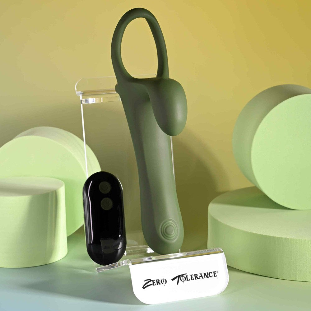 Zero Tolerance STRAP, TAP & GO Male Penis Sleeve - Green - Penis Sleeves and Extenders