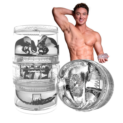 Fleshlight Quickshot Cade Maddox Masturbators with Dual Entry Design - Masturbators and Strokers
