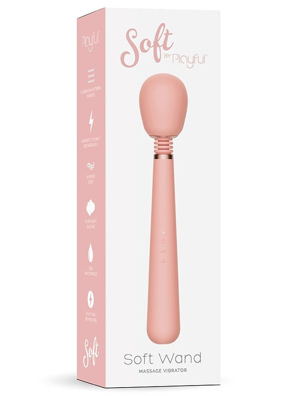 Soft by Playful Soft Body Wand Massagers - - Body Wands