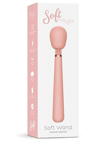 Evolved Soft by Playful Soft Body Wand Massagers with 5 Functions - Body Wands