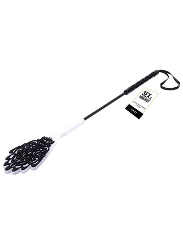 Sportsheets Sex and Mischief Lace Bondage Silicone Crop Impact Play BDSM - Whips And Crops