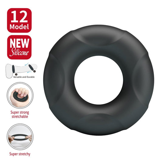 Baile Arvell Super Soft Silicone Cock Ring No.12 - - Stretchy Cock Rings