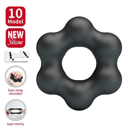 Baile Clauzell Super Soft Silicone Cock Ring No.10 - - Stretchy Cock Rings