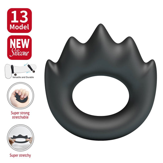 Baile Habert Super Soft Silicone Cock Ring No.13 - - Stretchy Cock Rings
