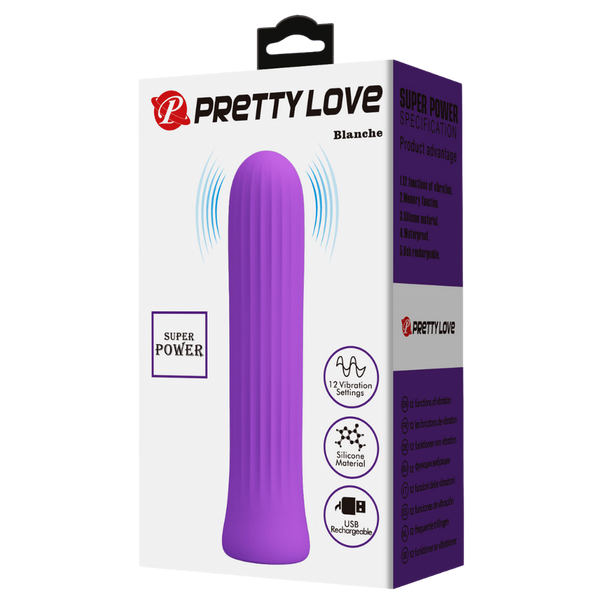 Baile Blanche Rechargeable Bullet Vibrator - - Bullet Vibrators