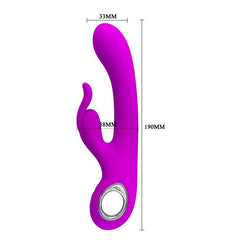 Baile Hot Rabbit Rechargeable Vibrating Massager - - Rabbit Vibrators