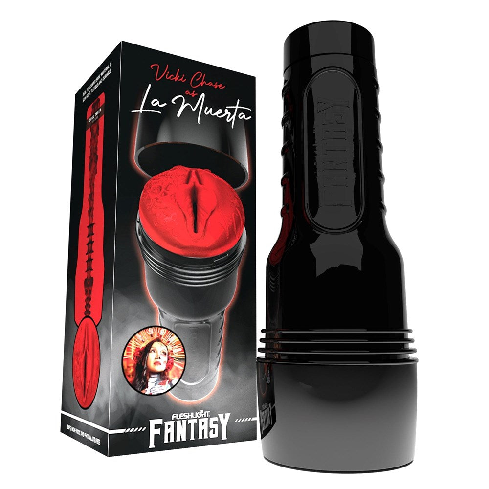 Fleshlight Fantasy Vicki Chase as La Muerta Mens Stroker with Soul Taker - - Masturbators and Strokers