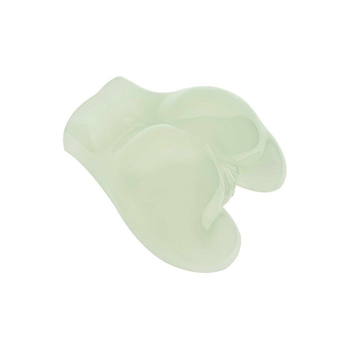 Adam & Eve Glow in the Dark Peek A Booty Masturbator with Dual Entry - Clear - Masturbators and Strokers