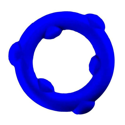 OxBalls Spinner Stretchy Silicone Cock Ring with Gripper Nubs - Stretchy Cock Rings