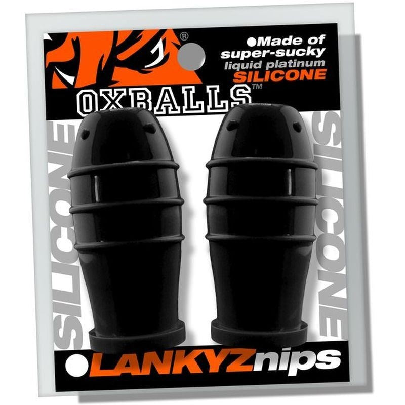 OxBalls Lankyz Silicone Womens Nipsuckers Extra Deep Suction Design - Nipple and Clit Clamps