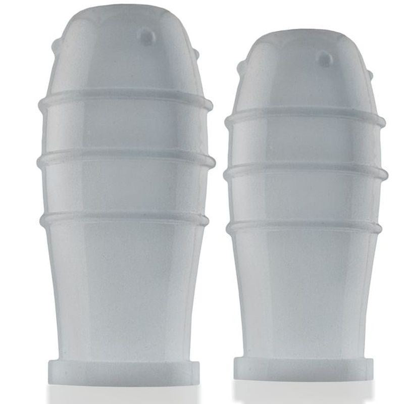 OxBalls Lankyz Silicone Womens Nipsuckers Extra Deep Suction Design - Nipple and Clit Clamps