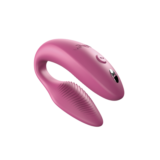 We Vibe Sync 2 App Control Couples Vibrator with Remote and Adjustable Fit - Pink - Sex Toys For Couples