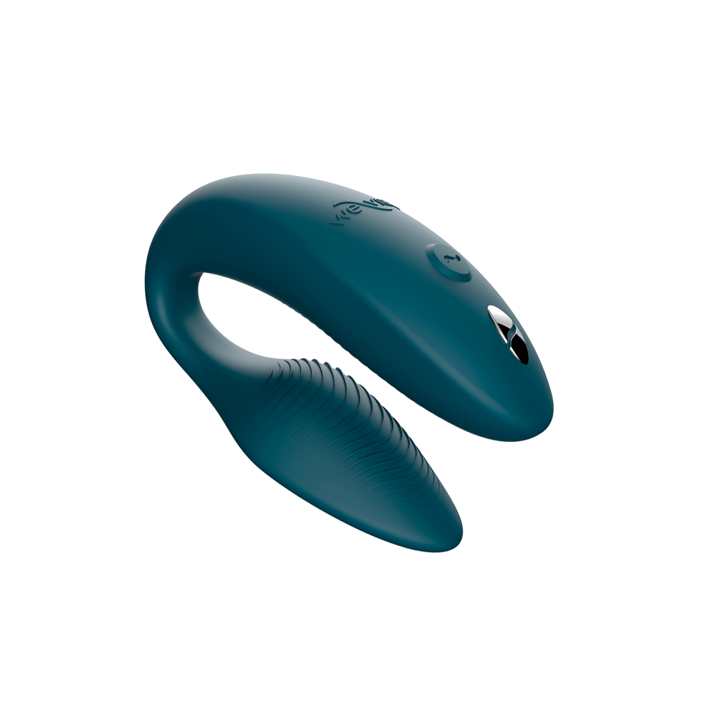 We Vibe Sync 2 App Control Couples Vibrator with Remote and Adjustable Fit - Velvet Green - Sex Toys For Couples