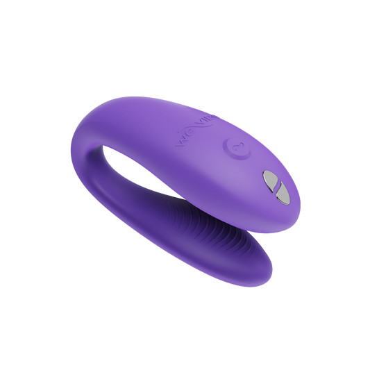 We Vibe Sync Go Vibrating Adult Couples Massager Wearable Travel Vibrator - Light Purple - Sex Toys For Couples
