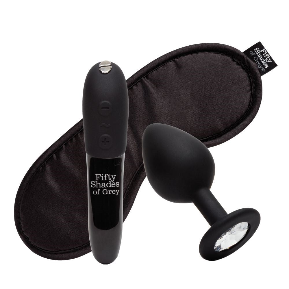 We Vibe Tango X Come to Bed Couples Kit with Vibrator Butt Plug Blindfold - Default Title - Sex Kits