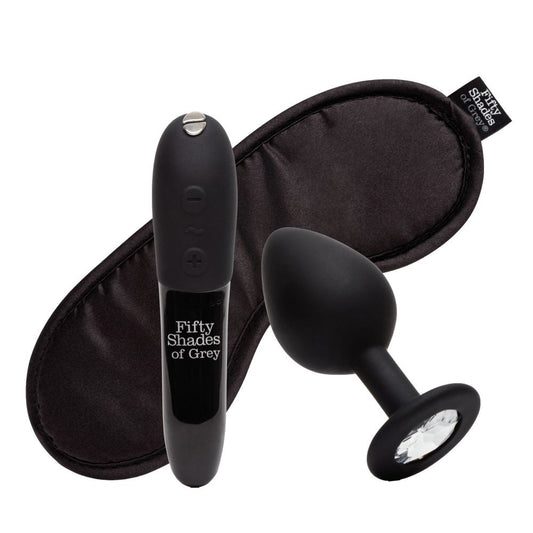 We Vibe Tango X Come to Bed Couples Kit with Vibrator Butt Plug Blindfold - Default Title - Sex Kits