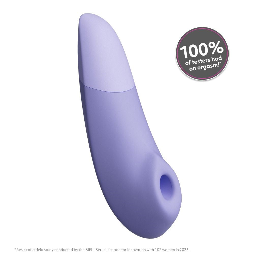 Womanizer Enhance Pleasure Air Clitoral Vibrator with Dual Stimulation - Lilac - Clit Ticklers and Pulsators