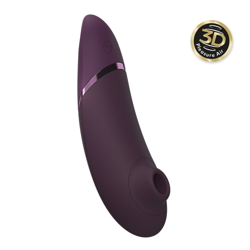 Womanizer Next 3D Pleasure Air Clitoral Stimulator with Autopilot Mode - Dark Purple - Clit Ticklers and Pulsators