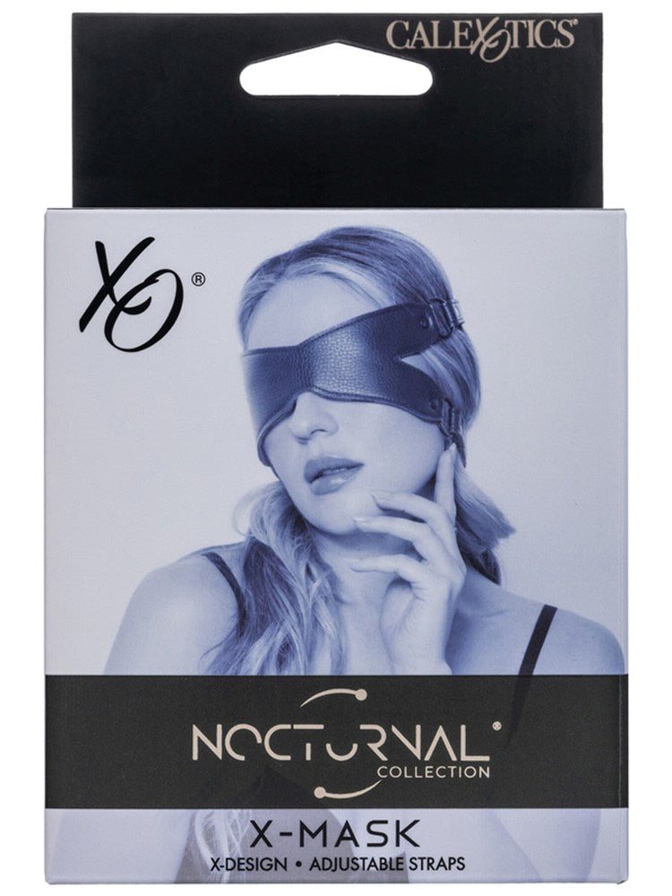 California Exotics Nocturnal Collection Bondage X Mask Complete Blackout - Masks And Blindfolds