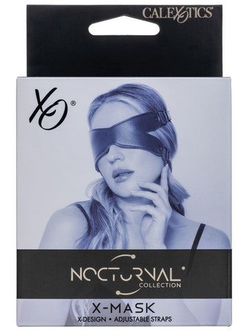 California Exotics Nocturnal Collection Bondage X Mask Complete Blackout - Masks And Blindfolds