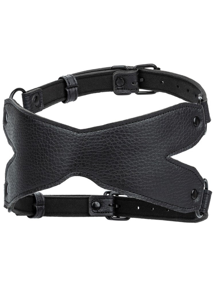 California Exotics Nocturnal Collection Bondage X Mask Complete Blackout - Masks And Blindfolds