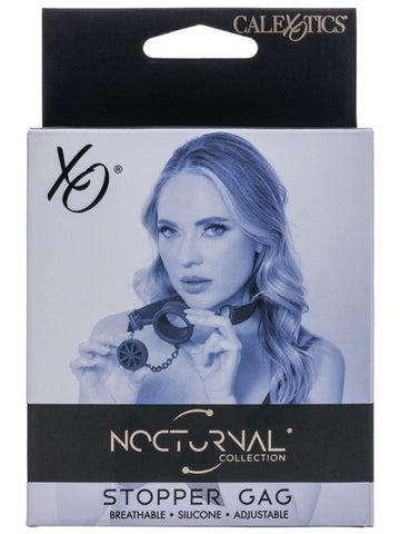 California Exotics Nocturnal Collection Stopper Gag - Bondage Gags and Bits