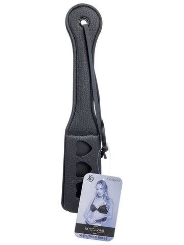 California Exotics Nocturnal Collection Heart Throb Paddle BDSM Impact Play - Paddles And Slappers