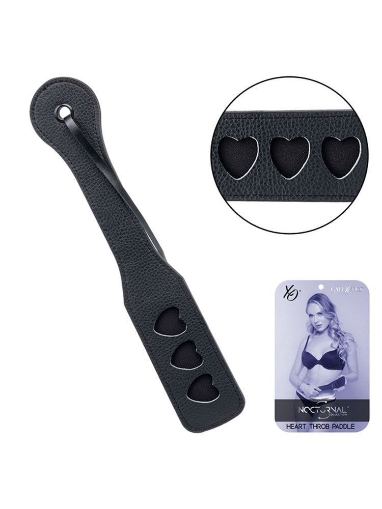 California Exotics Nocturnal Collection Heart Throb Paddle BDSM Impact Play - Paddles And Slappers