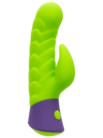California Exotics Rave Dragon G Rabbit Massager with Dual Stimulation - Rabbit Vibrators