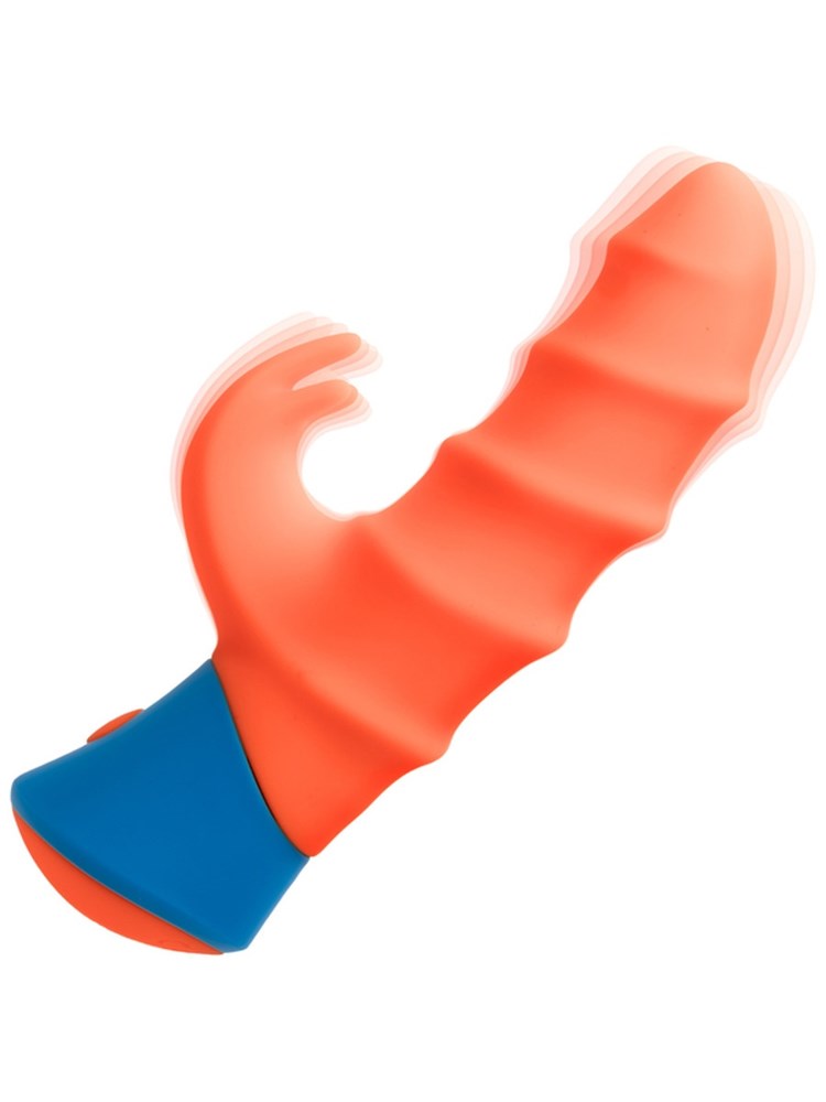 California Exotics Rave Tickler Rabbit Vibrator with Dual Stimulation - Rabbit Vibrators