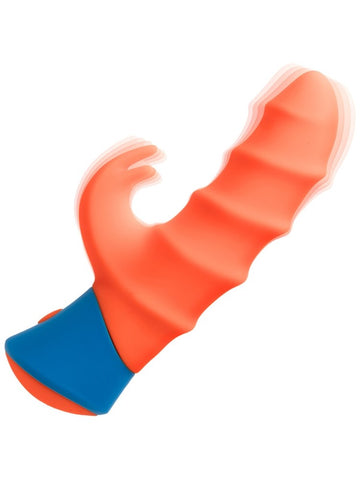 California Exotics Rave Tickler Rabbit Vibrator with Dual Stimulation - Rabbit Vibrators