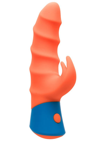 California Exotics Rave Tickler Rabbit Vibrator with Dual Stimulation - Rabbit Vibrators