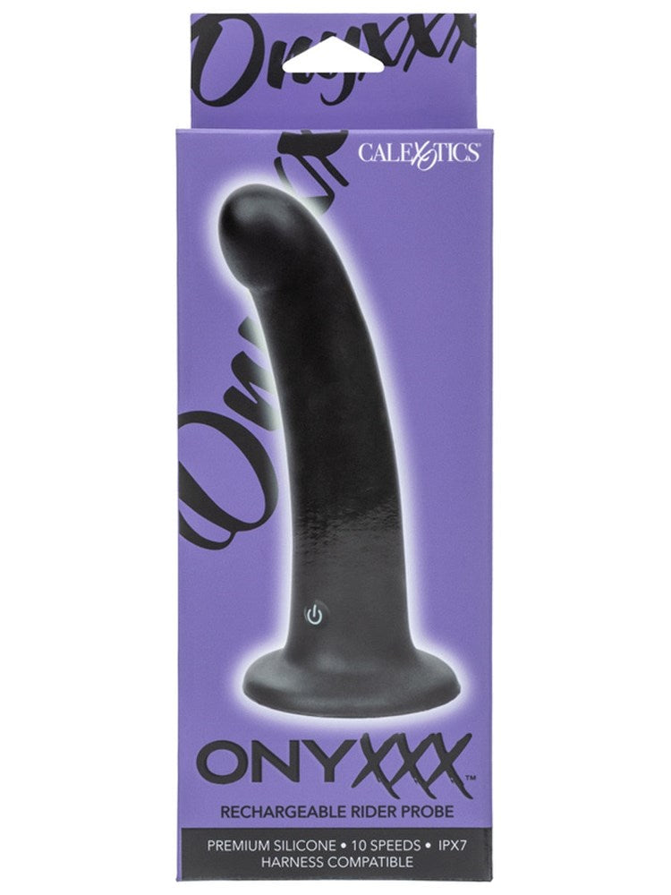 California Exotics Onyxxx Rechargeable Rider Anal Probe - - Butt Plugs