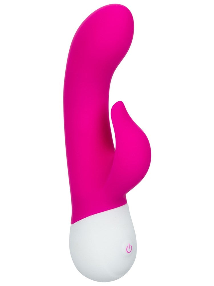 California Exotics Basic Essentials Dual Pleaser Rabbit Vibrator - Rabbit Vibrators