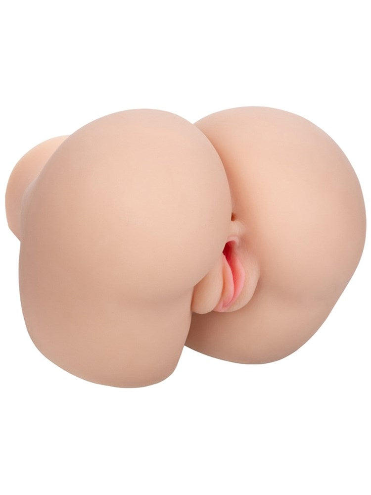 California Exotics Stroke It Vibrating Twerking BBL Stroker Masturbator - Light - Realistic Butts And Vaginas