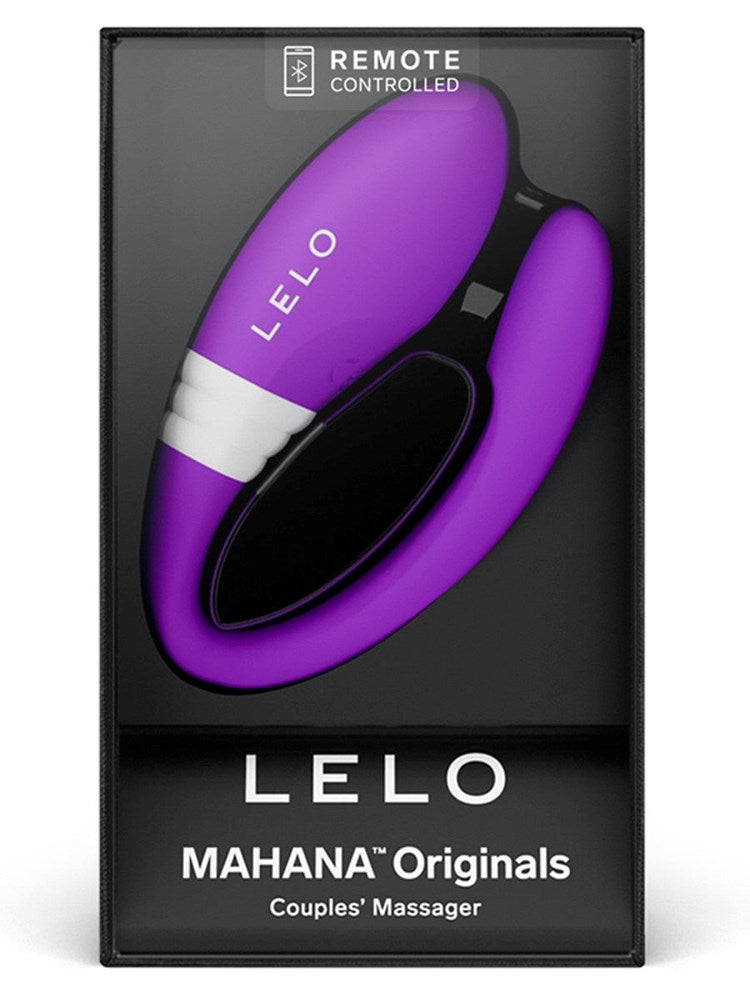 Lelo Mahana Originals Vibrating Couples Massager with App Control - - Sex Toys For Couples