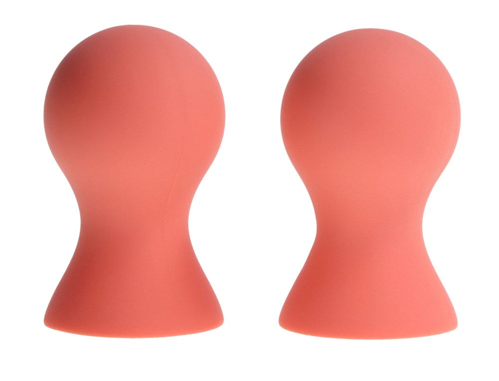 Sportsheets Sex and Mischief Peaches n CreaMe Silicone Nipple Suckers Body Safe - Nipple and Clit Clamps