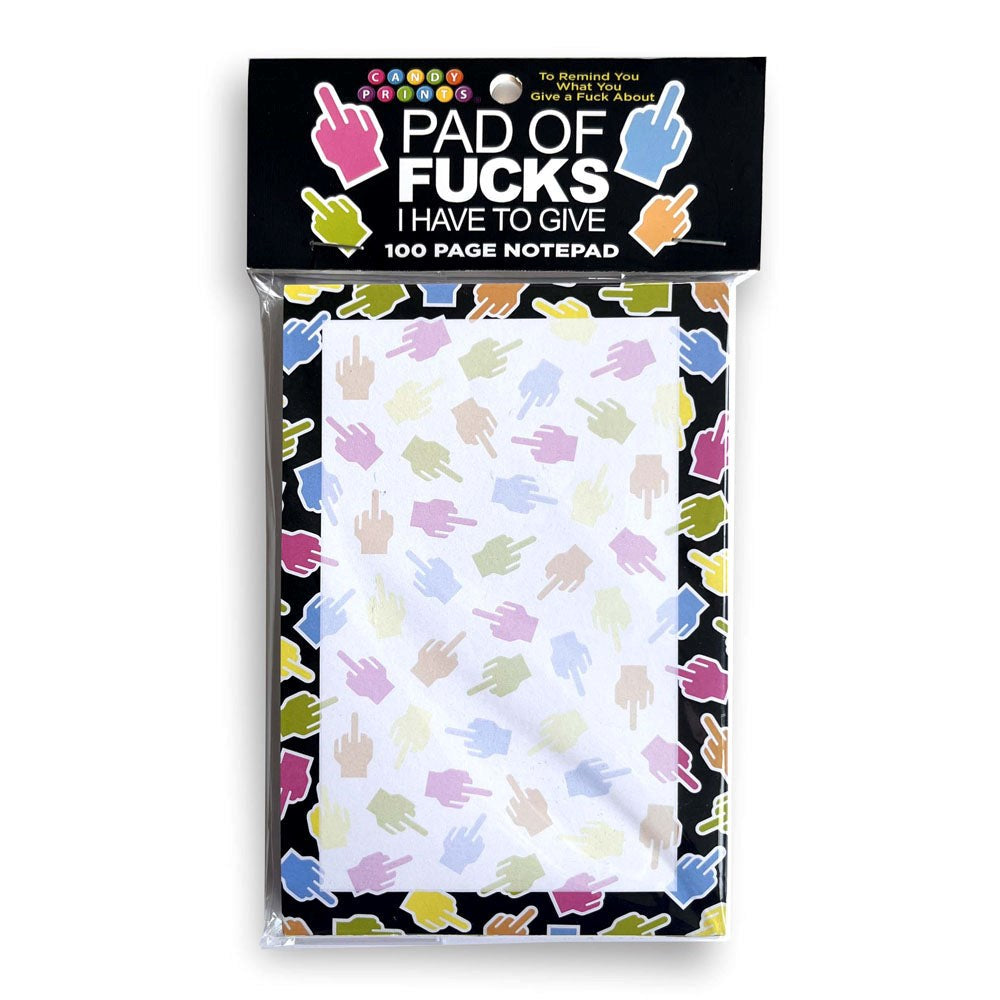 Little Genie Pad Of Fucks I Have To Give Notepad 100 Pages Hilarious Office - Default Title - Party Gifts and Novelties