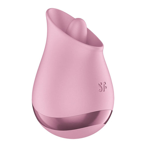 Satisfyer Tongue Player Rechargeable Clitoral Stimulator Flicking Motion - Clit Ticklers and Pulsators