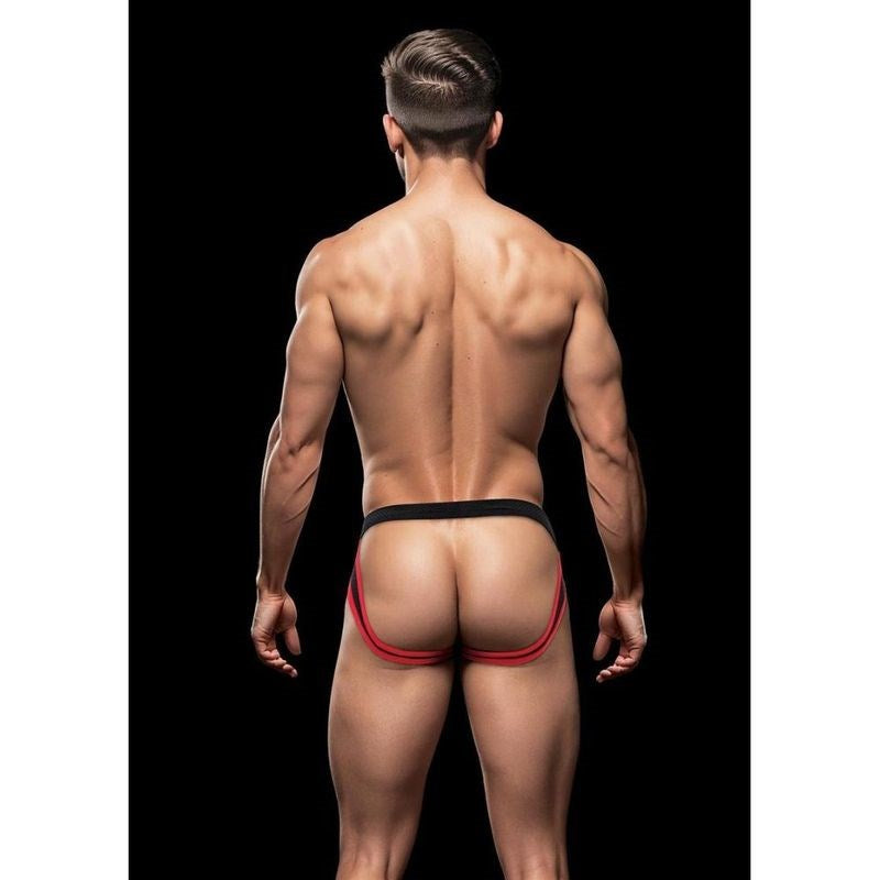 Envy Menswear Mesh Breathable Sport Jockstrap Black Performance Support - - Jocks and G-Strings
