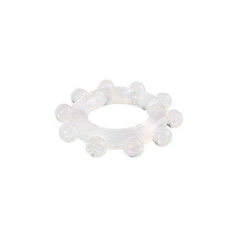 Chisa Power Enhancer Male Pleasure Cock Ring with Textured Design - Stretchy Cock Rings